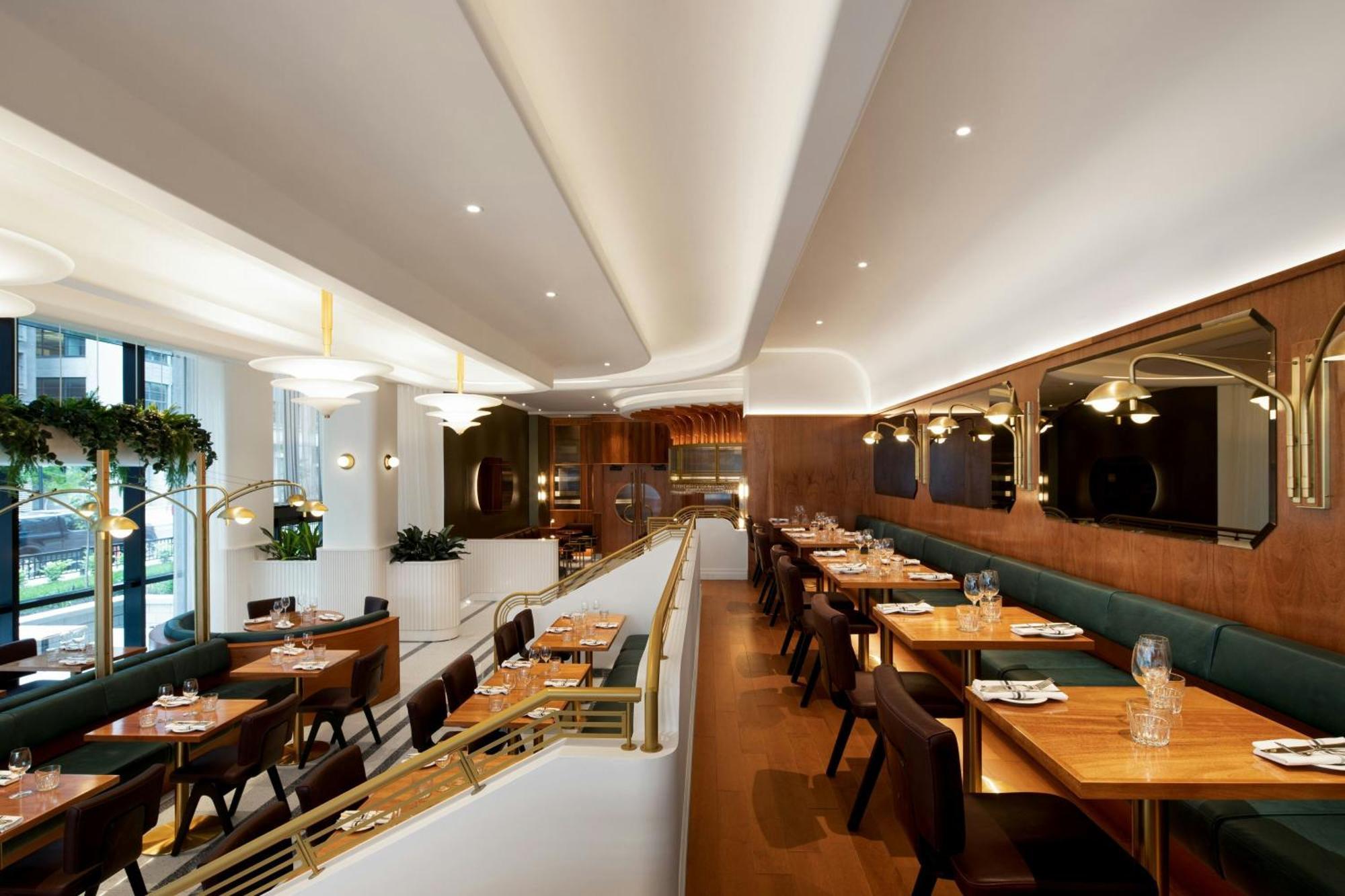 Honeyrose Hotel, Montreal, A Tribute Portfolio Hotel Exteriör bild Interior of the restaurant